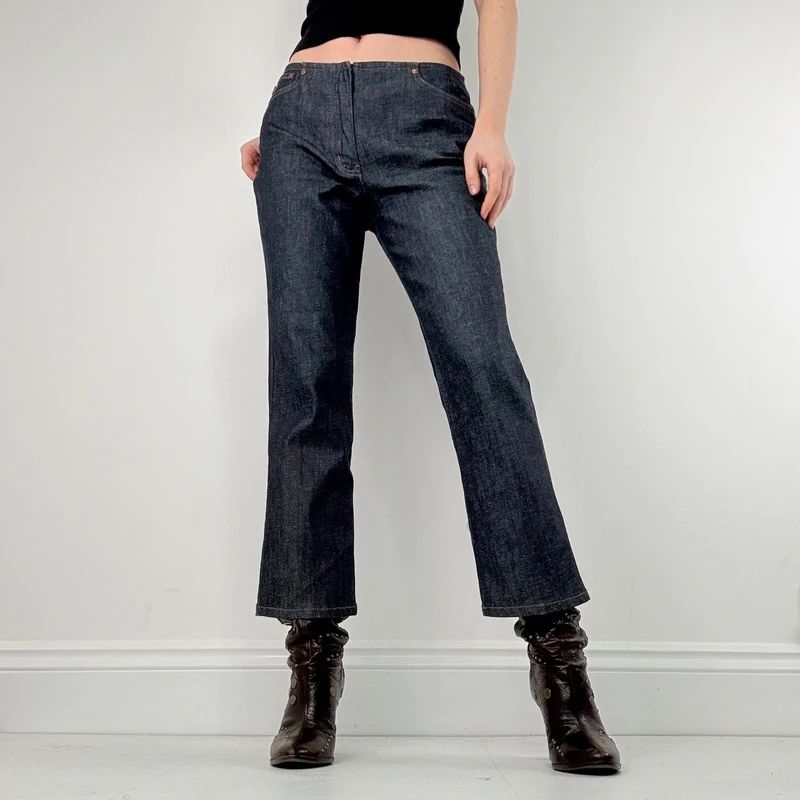 dark wash salvage denim FCUK jeans
