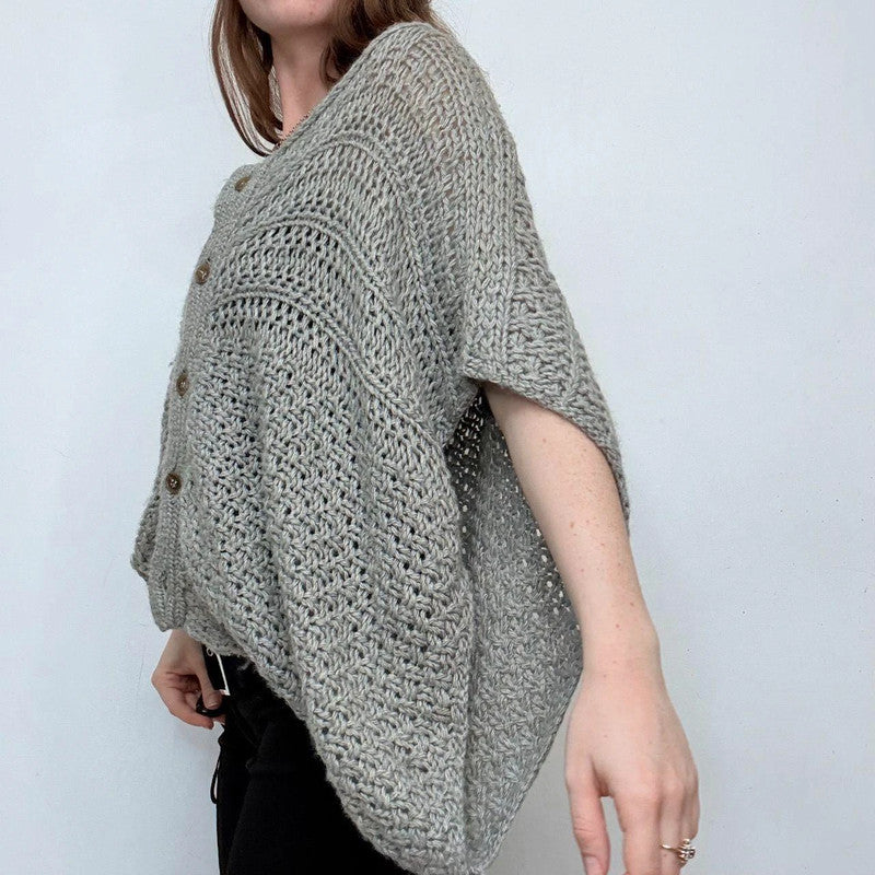 Diesel chunky knit slouchy cardigan