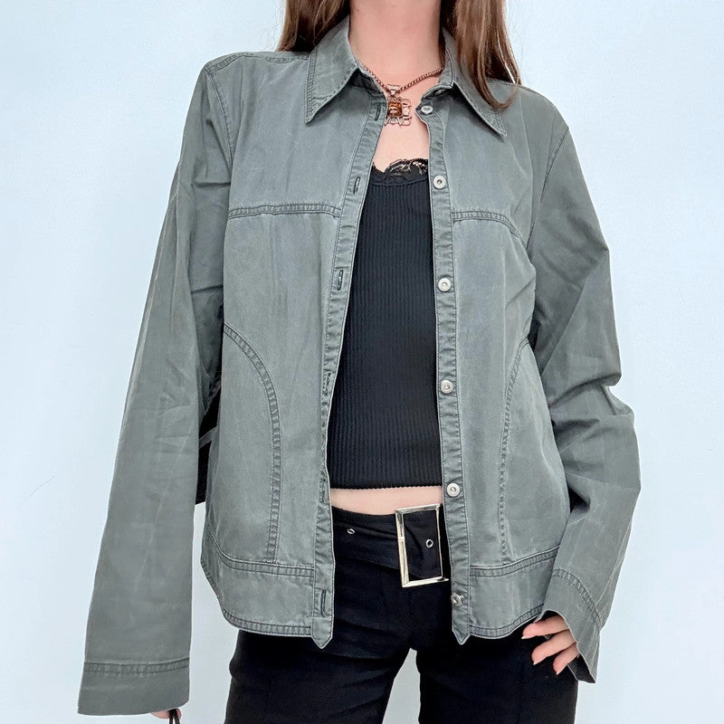 Cop Copine distressed shirt jacket