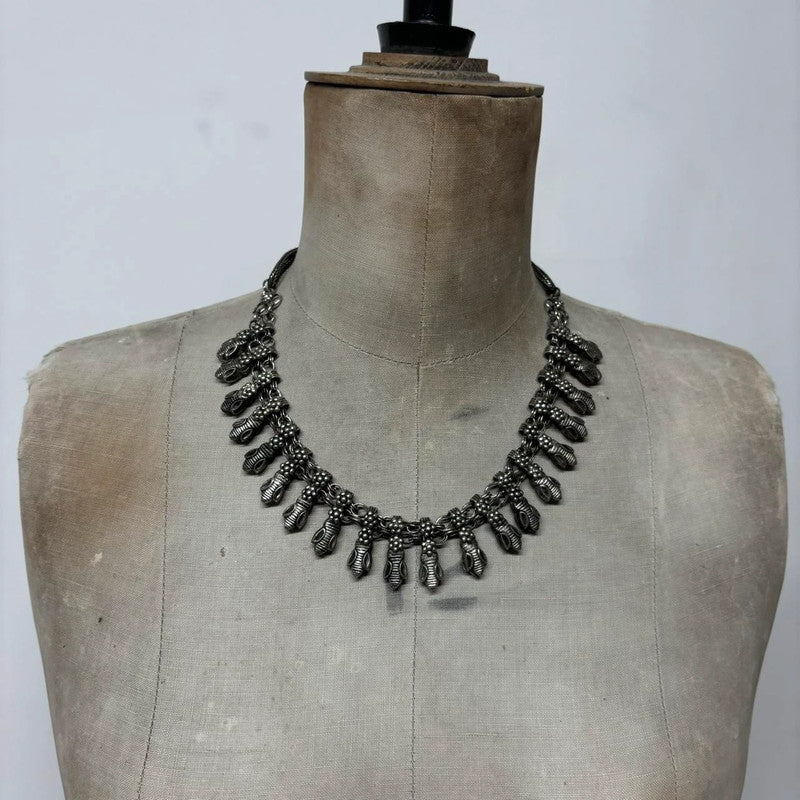 black chain collar necklace