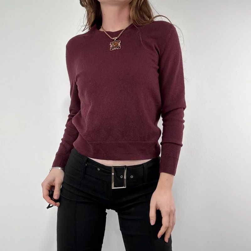 Paul smith preppy cropped boxy knit jumper