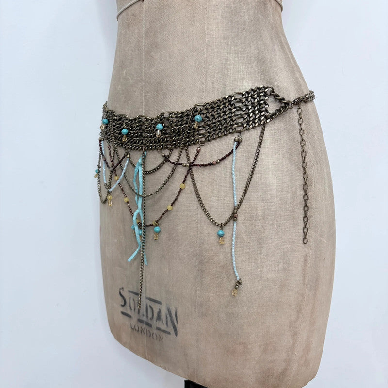 draped chain boho fairy belt
