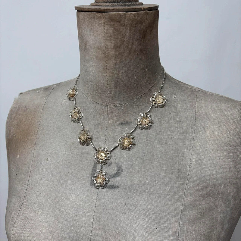 Regency fairy flower necklace