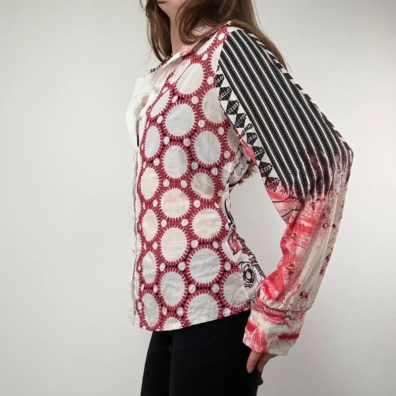 Save the Queen Embroidered Graphic printed Shirt