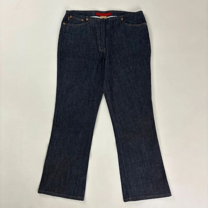 dark wash salvage denim FCUK jeans