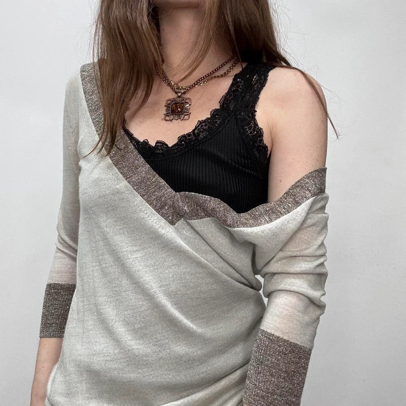 slouchy wide neck allsaints jumper