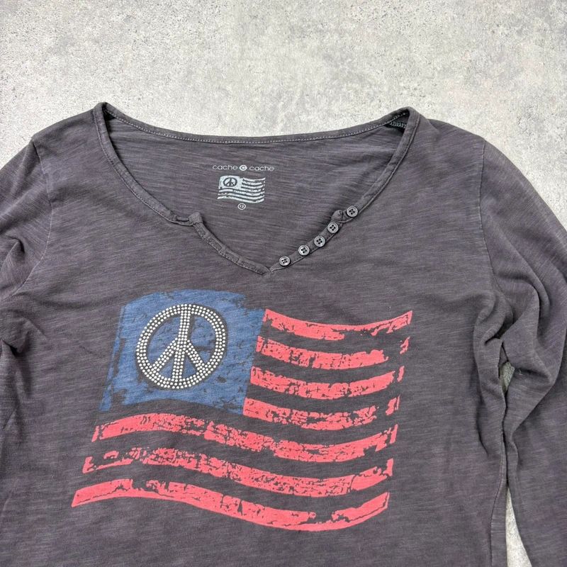 grey slouchy slash neck long sleeve t-shirt