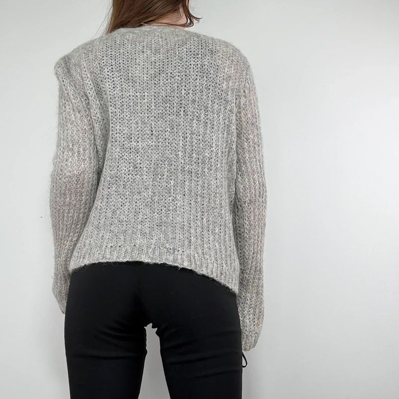 grey American Vintage knitted cardigan