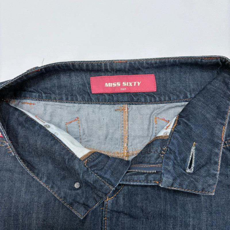 dark denim Miss sixty engineered skirt