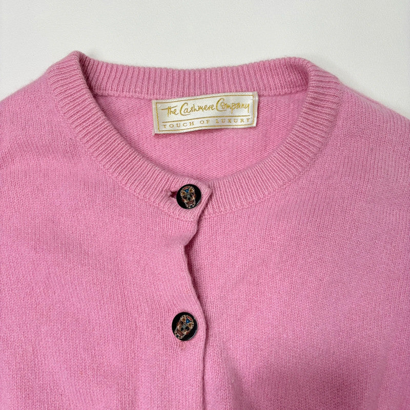 pink cashmere knitted slouchy oversized cardigan