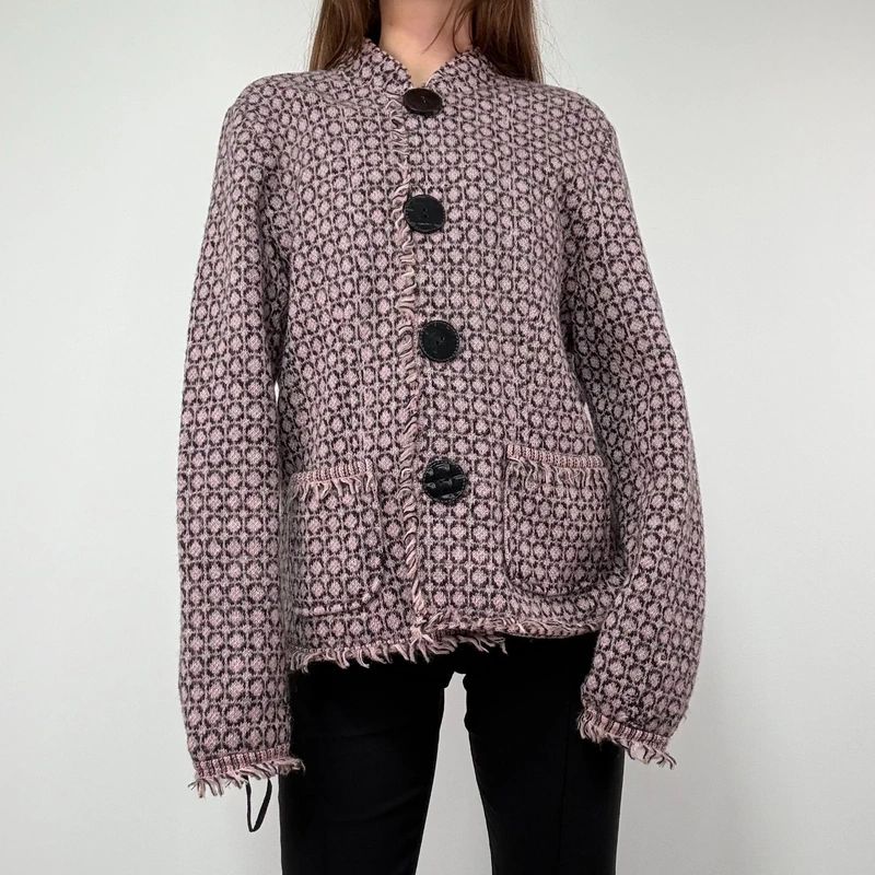 Oversized polkadot Cardigan