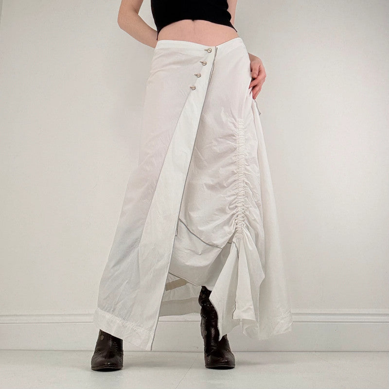 Cop Copine asymmetric flared maxi skirt