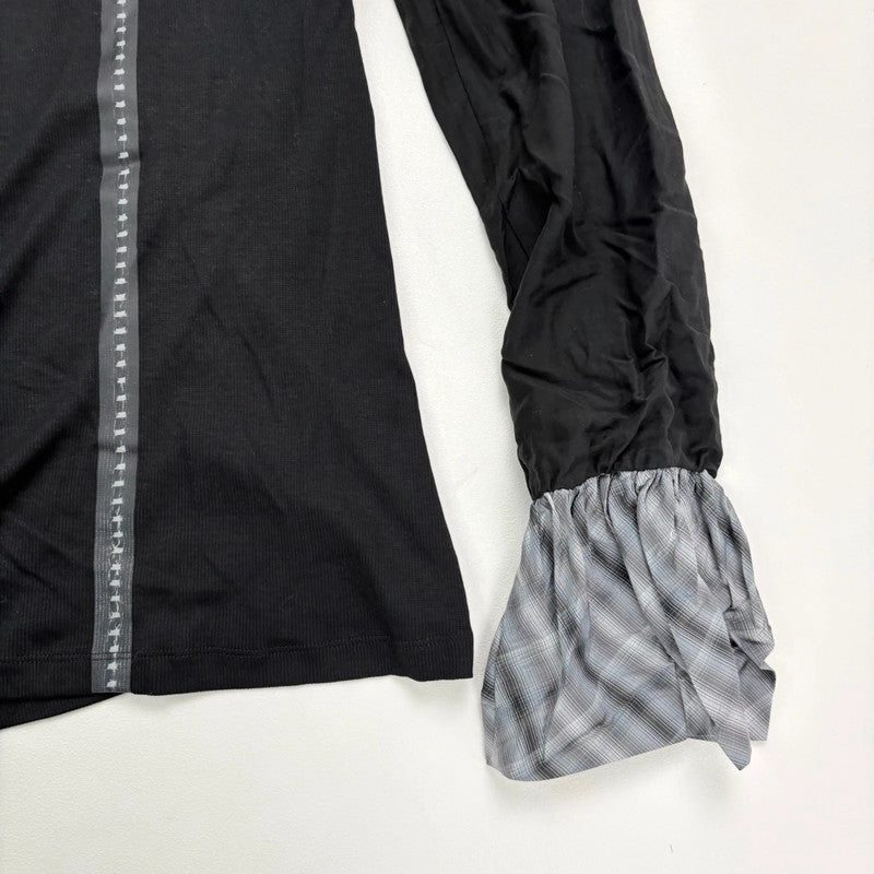 Cop Copine black structured top