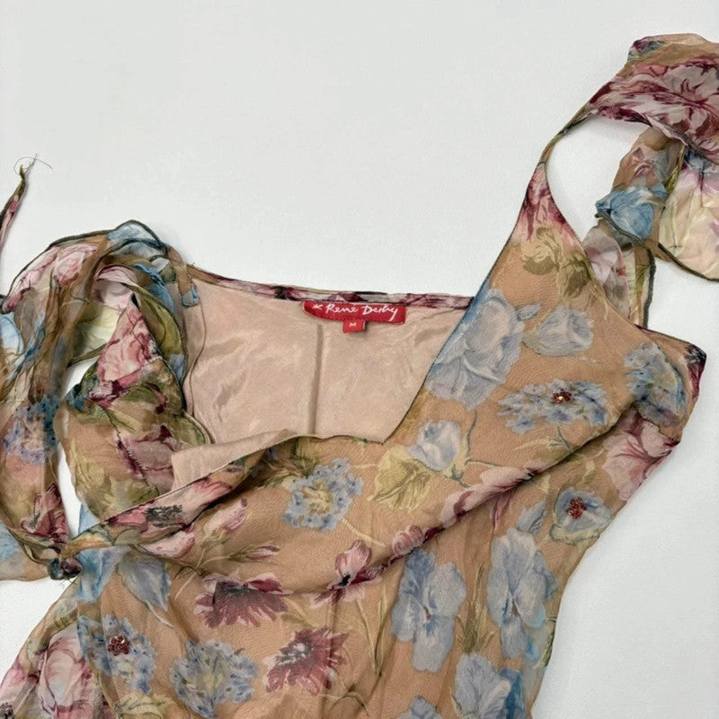 floral Rene derhy fairy paisley dress