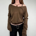 brown Isabel Marant slouchy knit jumper