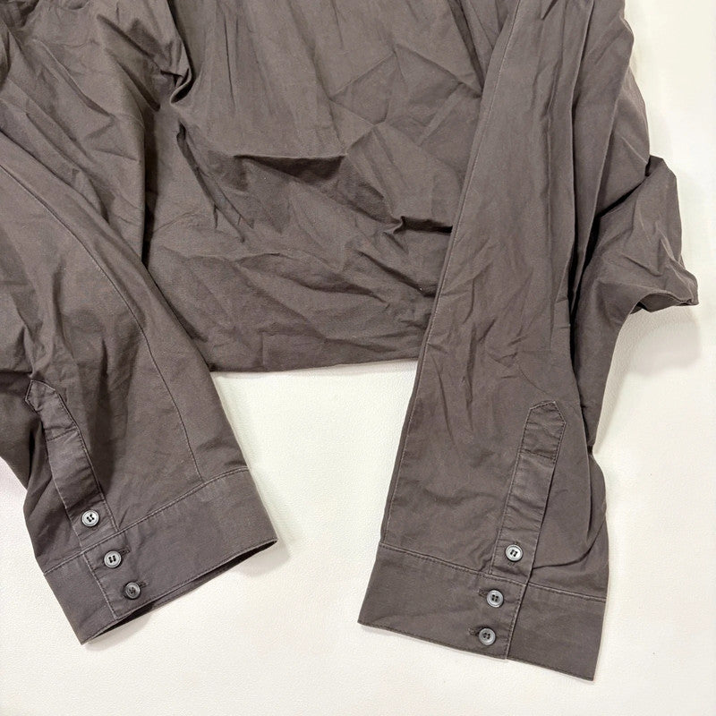 Cop Copine brown drop waist batwing slouchy trousers