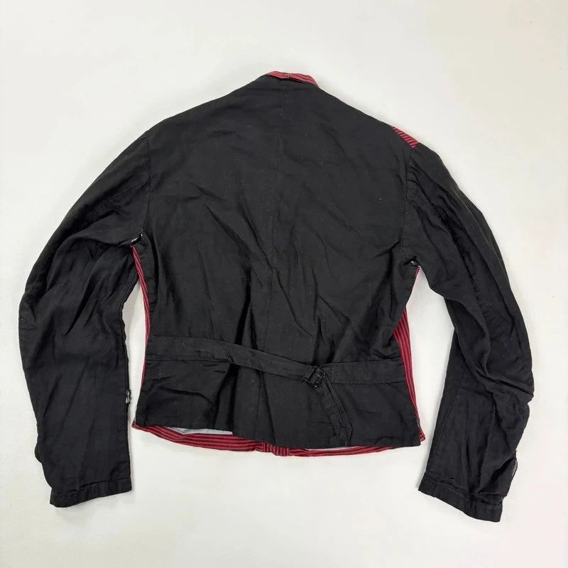 Antique French striped servant chore jacket