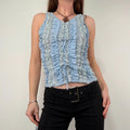 Ruffle Lace Coquette Vest