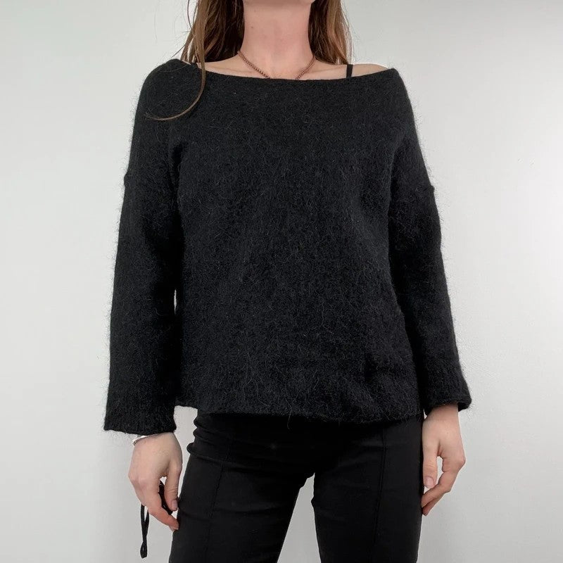 American Vintage alpaca slouchy fluffy knit sweater
