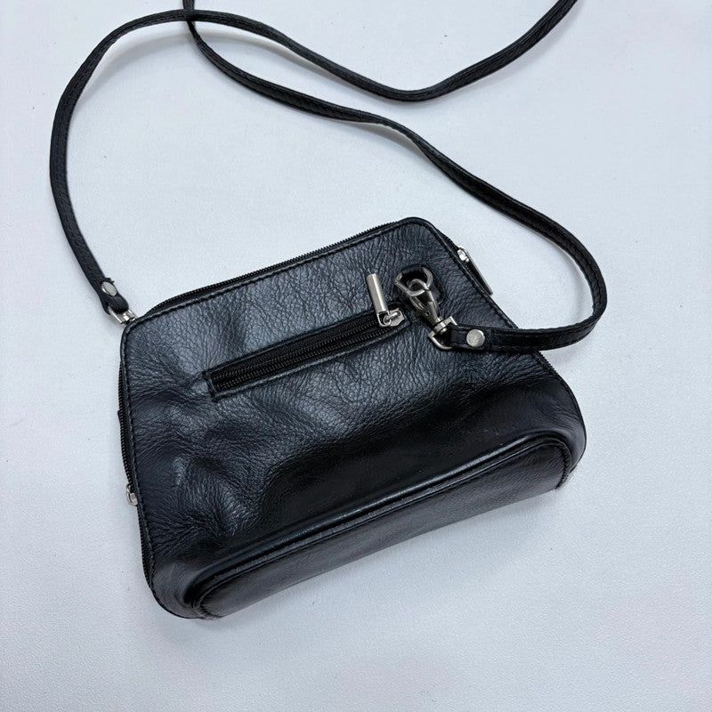 cowhide pony fur crossbody bag