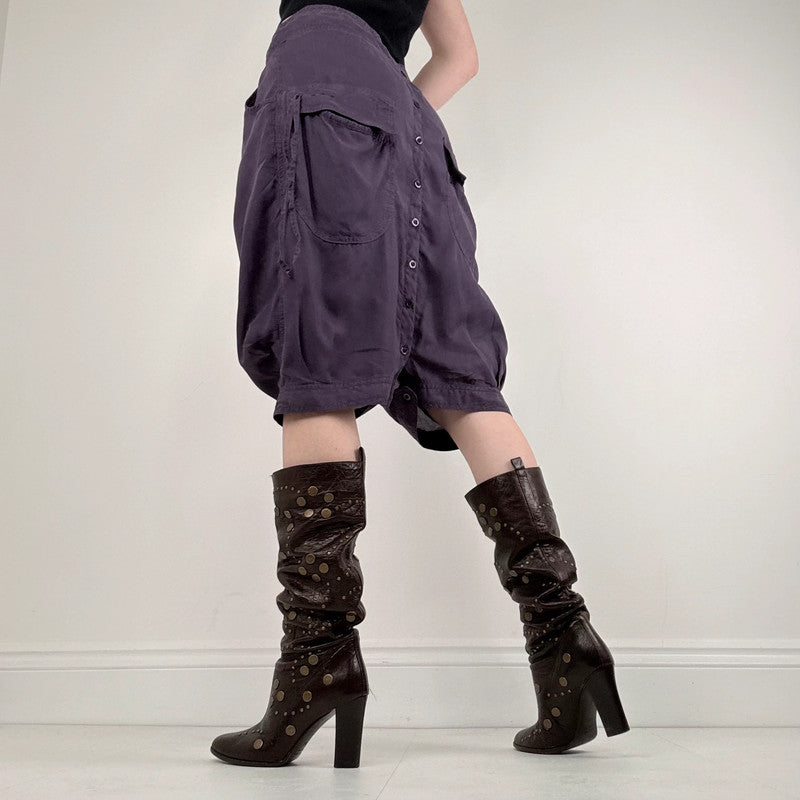 Cop Copine pleated bloomer skirt