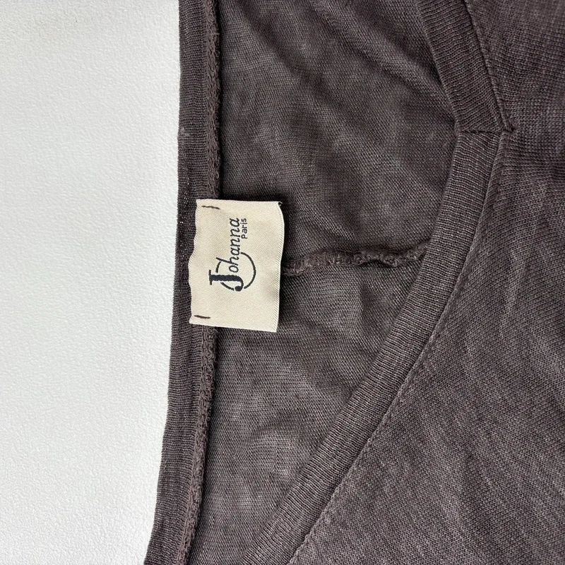brown slouchy batwing t-shirt
