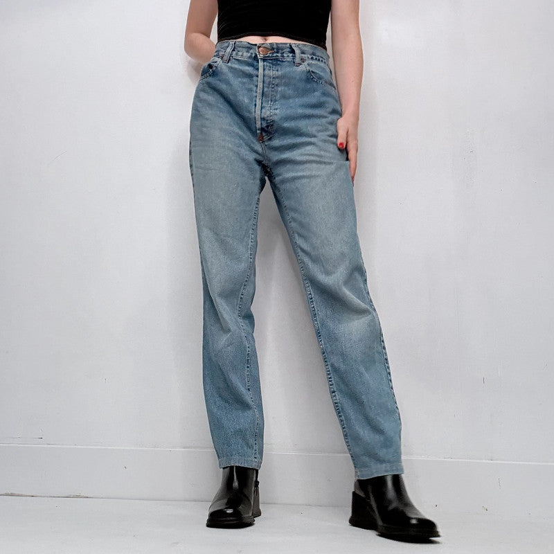 distressed denim Jean Paul Gaultier jeans