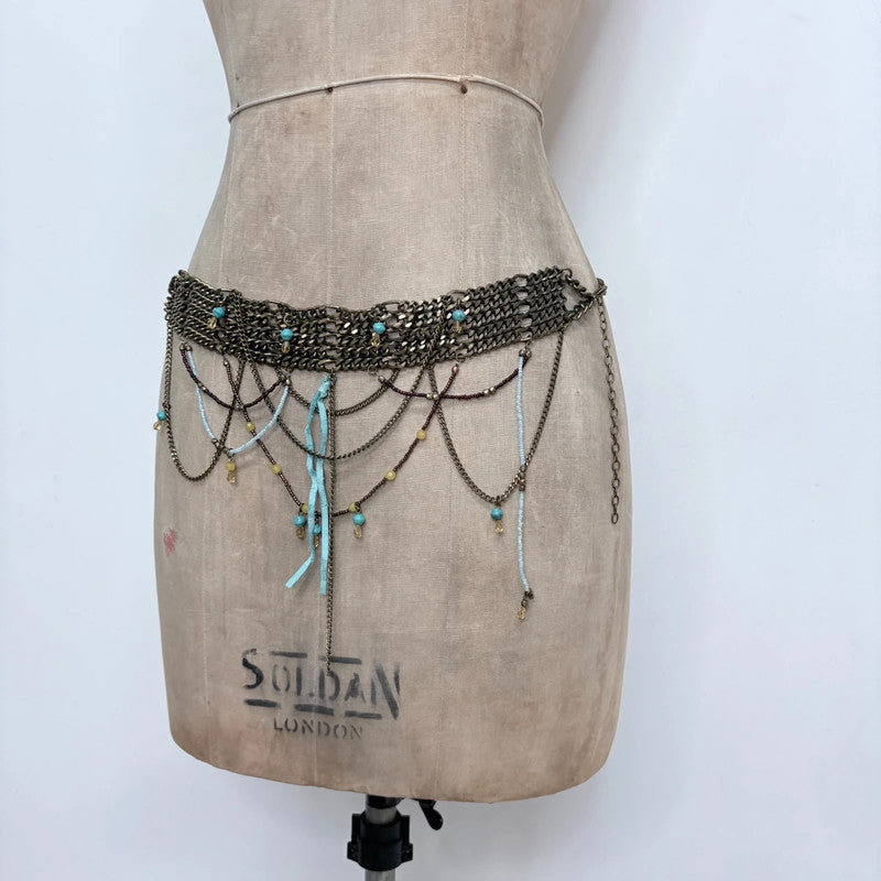 draped chain boho fairy belt