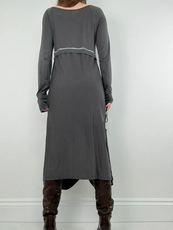 Draped layered Cop Copine maxi dress