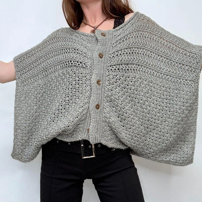 Diesel chunky knit slouchy cardigan
