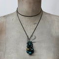 charm necklace hanging beads