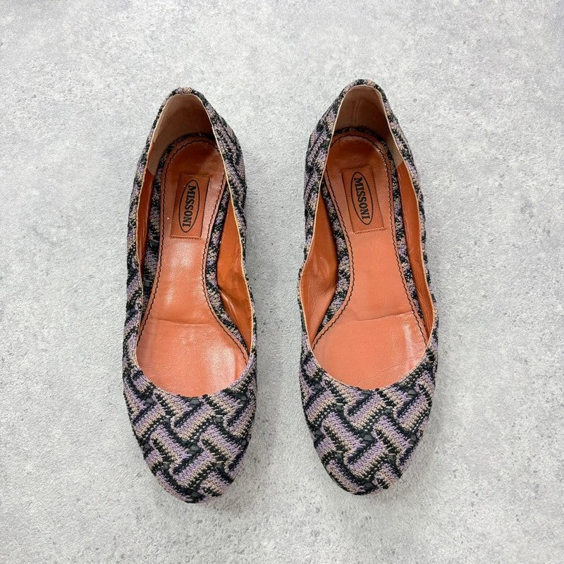 Vintage Missoni ballet flats