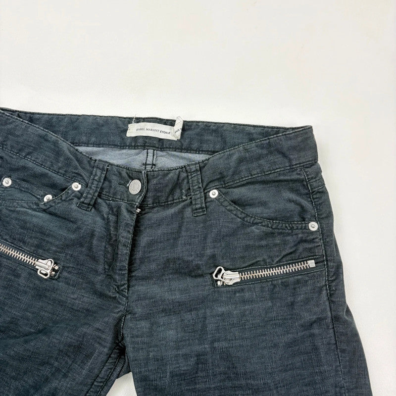 Isabel Marant cropped zip trousers