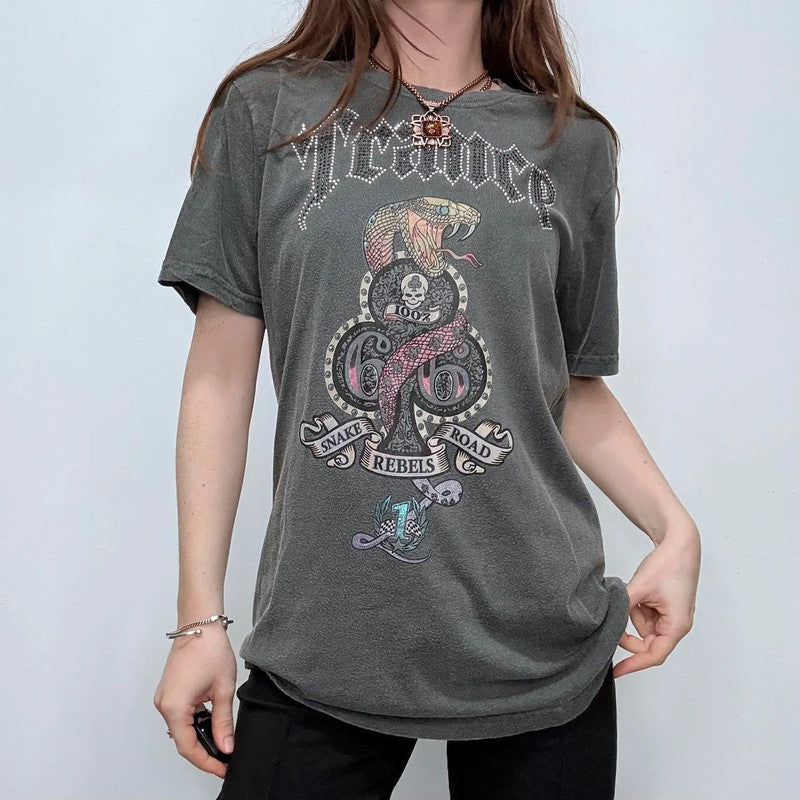 distressed graphic grunge t-shirt