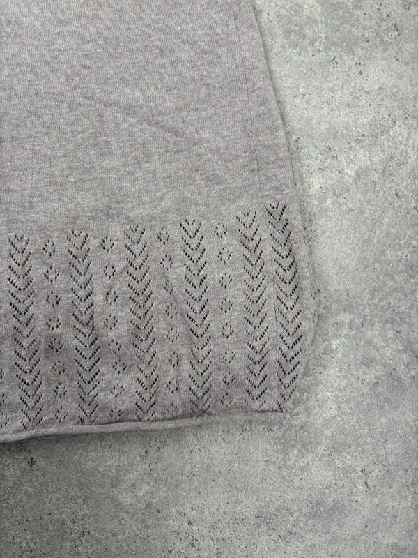 knitted Sandro layered shirt dress