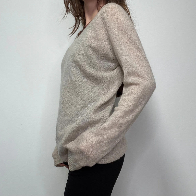 fine knit Maje cashmere jumper