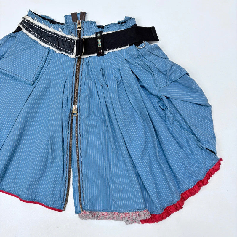 archival deconstructed Marithé + François Girbaud skirt