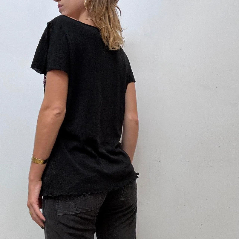 mesh butterfly Y2K fairy vest