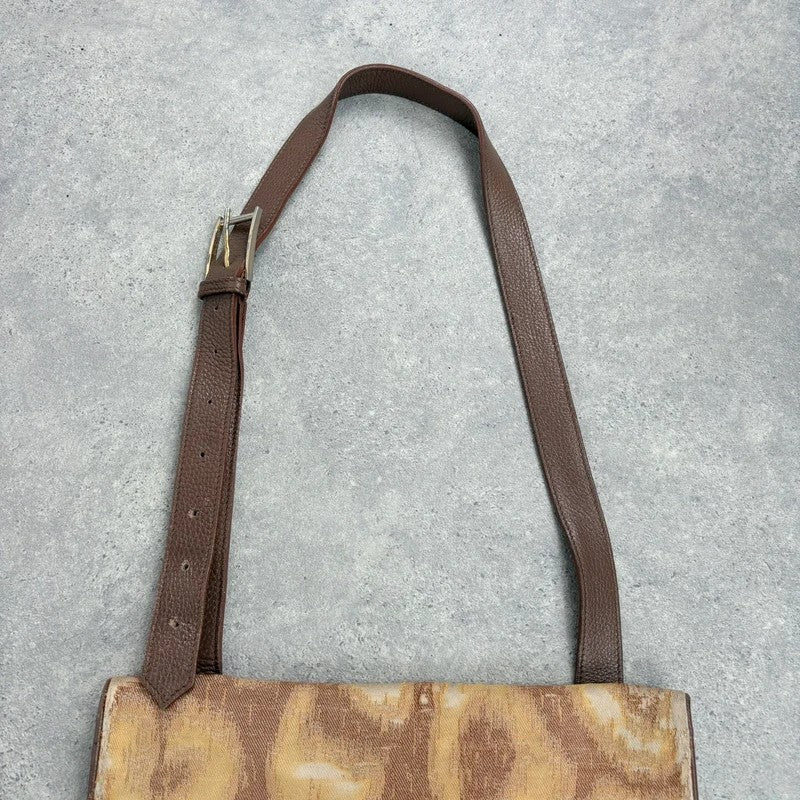 Vivienne Westwood tapestry crossbody oversized bag