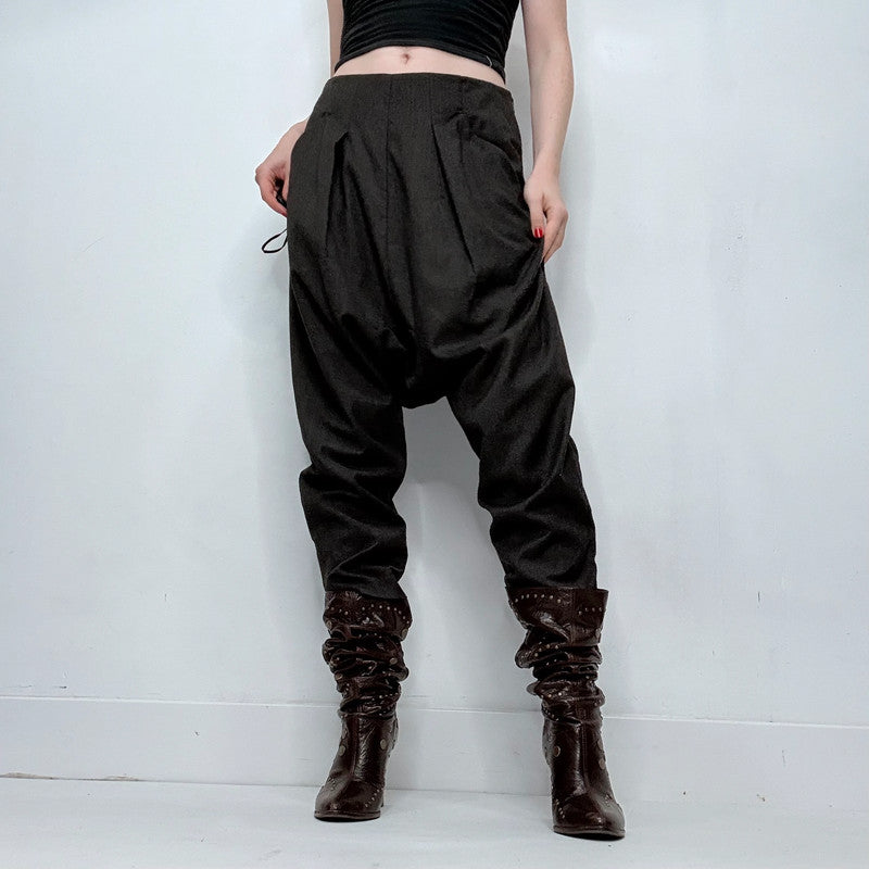 Draped gathered Rutzou trousers