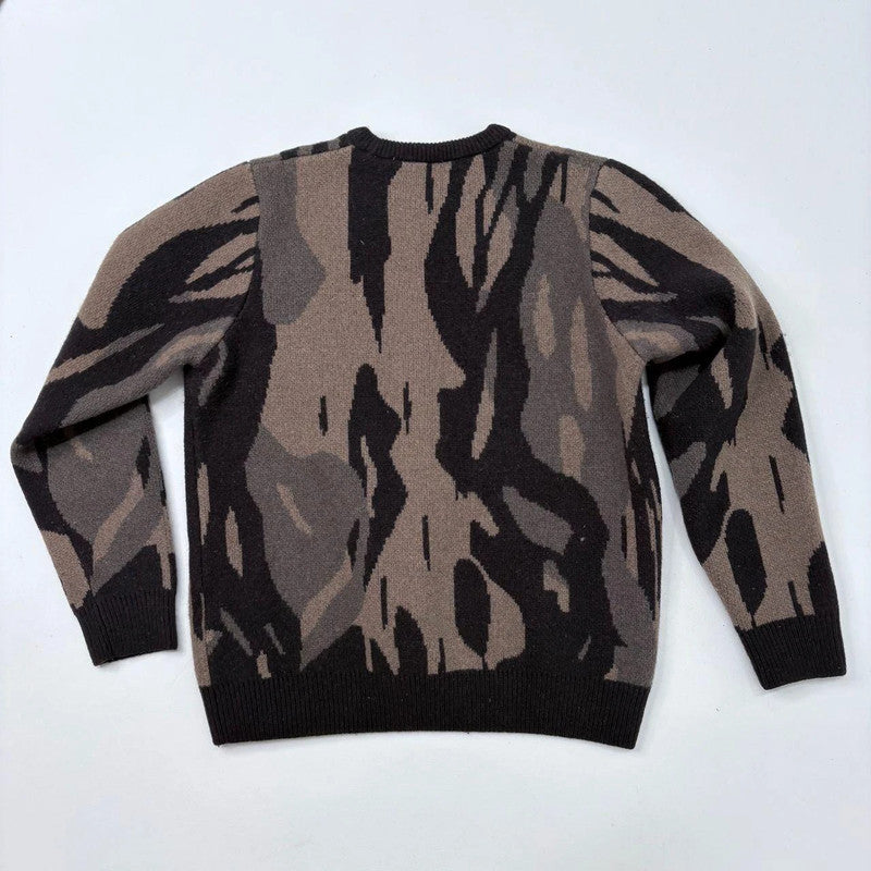 carhartt utility camo knit jumper