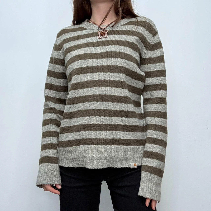 grey khaki Carhartt jumper