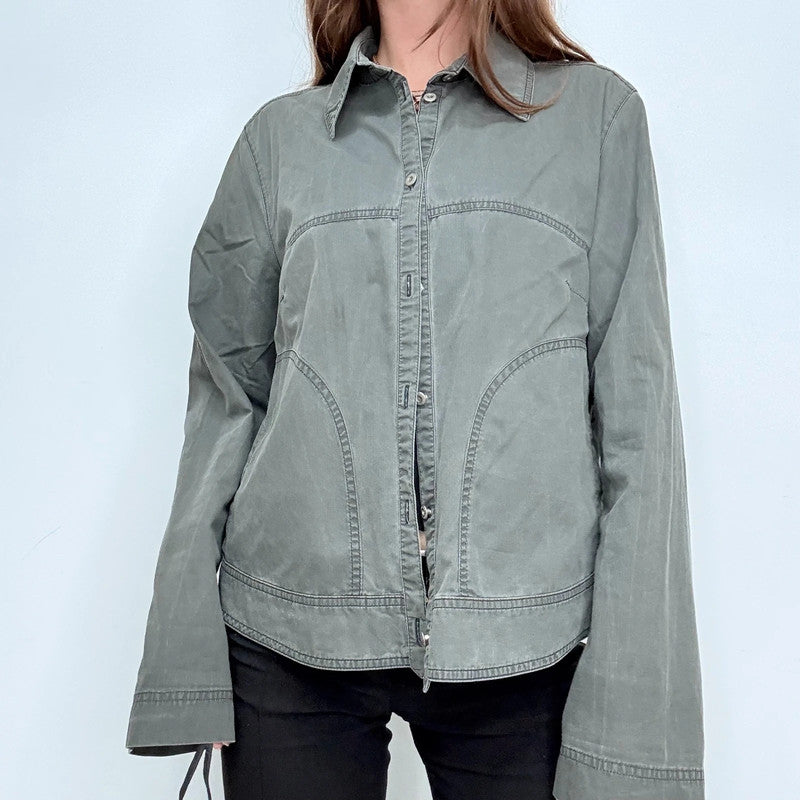Cop Copine distressed shirt jacket
