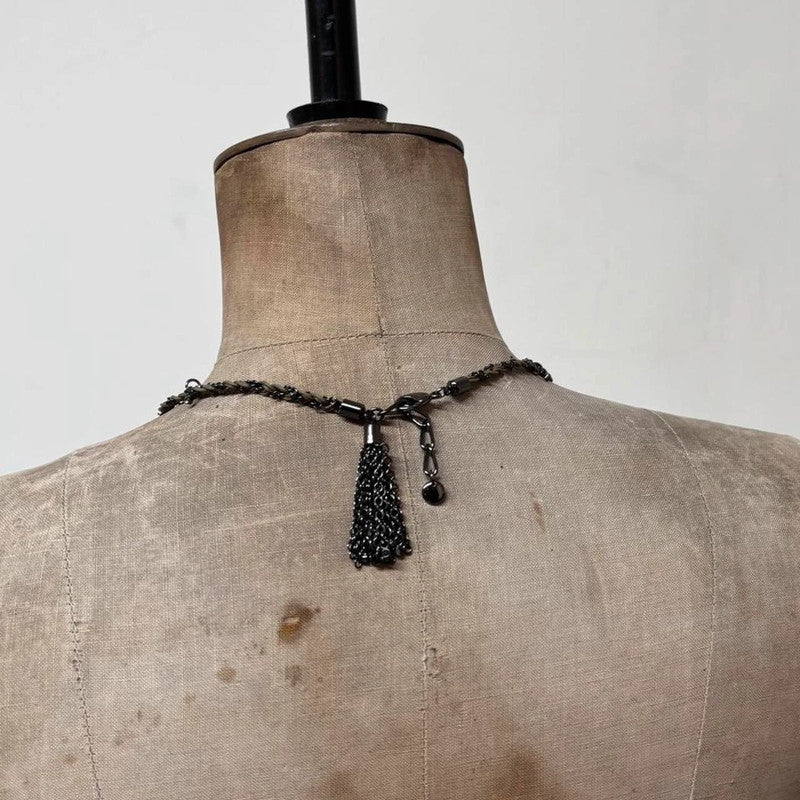 grunge chain necklace