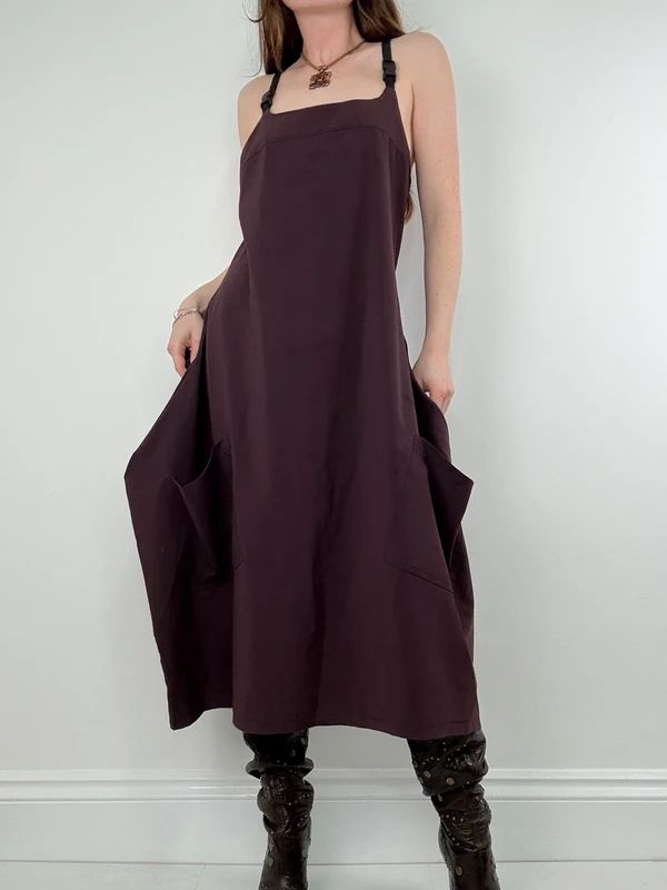 Cop Copine gathered structured maxi dress