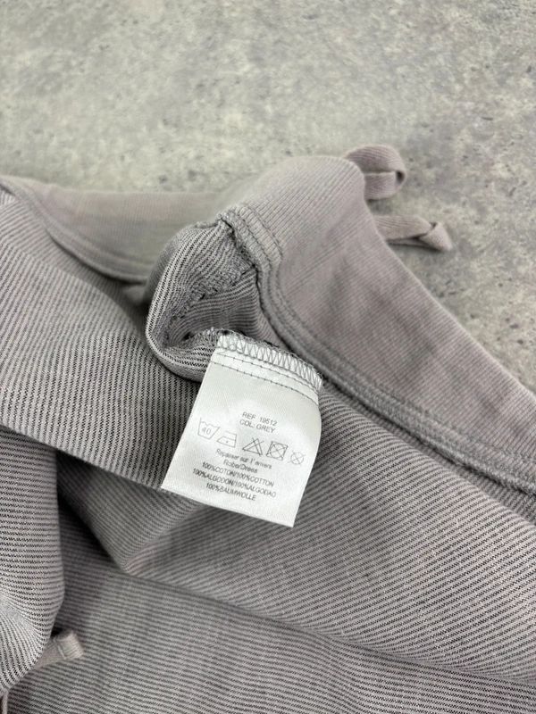 Grey pinstriped layered waistcoat dress