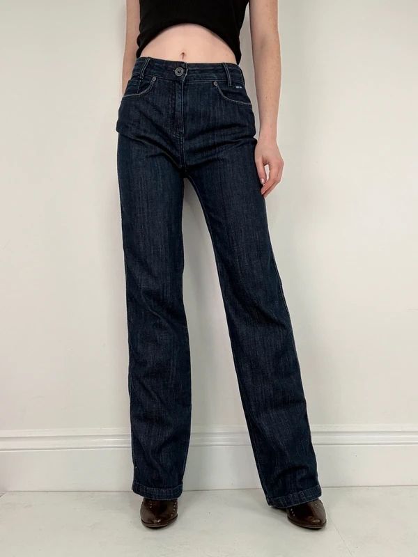 Dark denim saint James French straight leg jeans