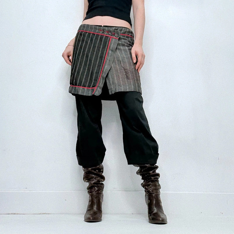 Cop Copine layered skirt trousers