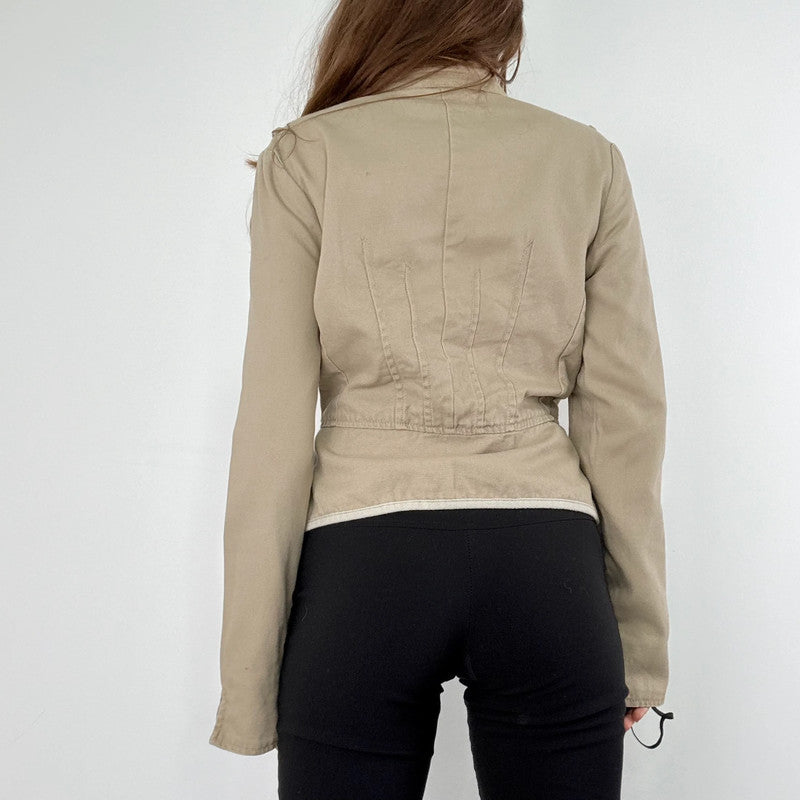 Napoleonic fitted lace corset jacket