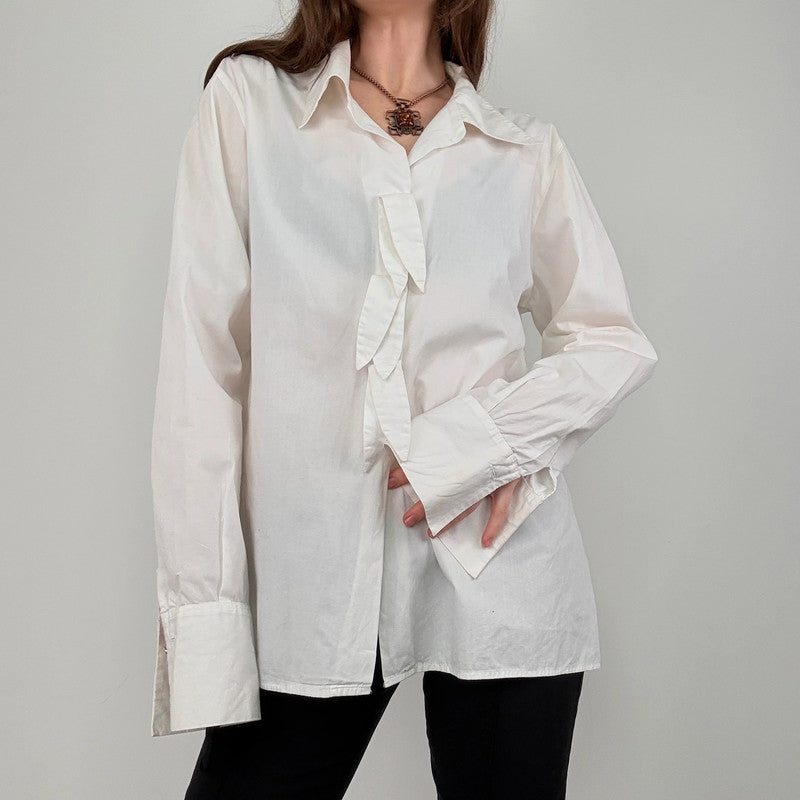 white Anne Fontaine cotton shirt